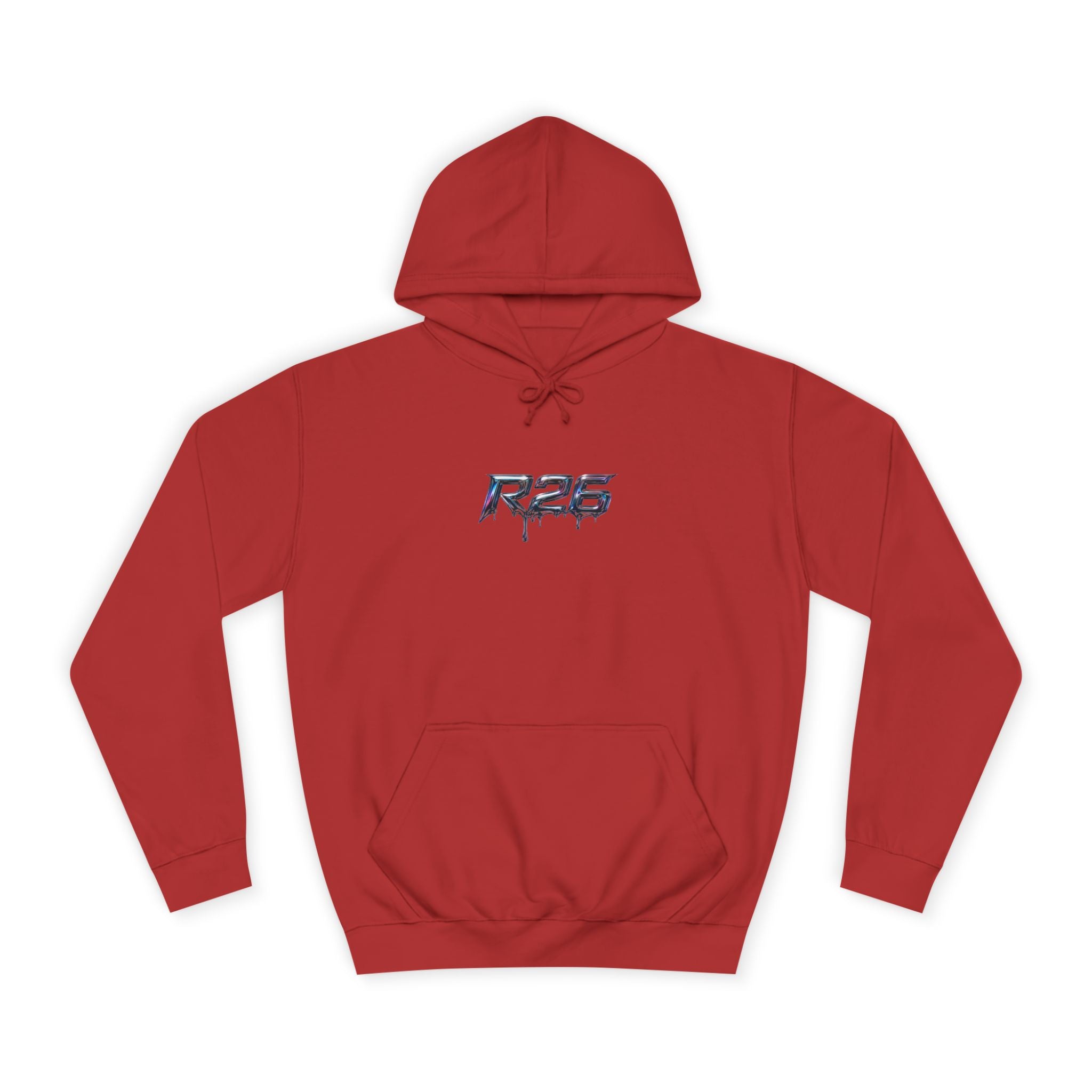 R26 Logo Hoodie | Minimal Drip Graphic, Streetwear Pullover